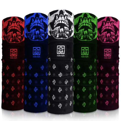 Ride Rich Mutilated Skull Rich Wrap