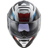 LS2 FF800 Storm II Racer Motorcycle Helmet - Red/Blue