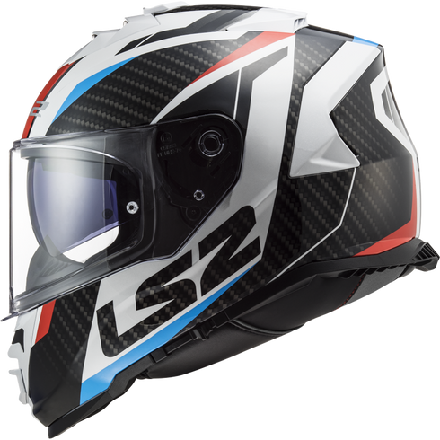 LS2 FF800 Storm II Racer Motorcycle Helmet - Red/Blue