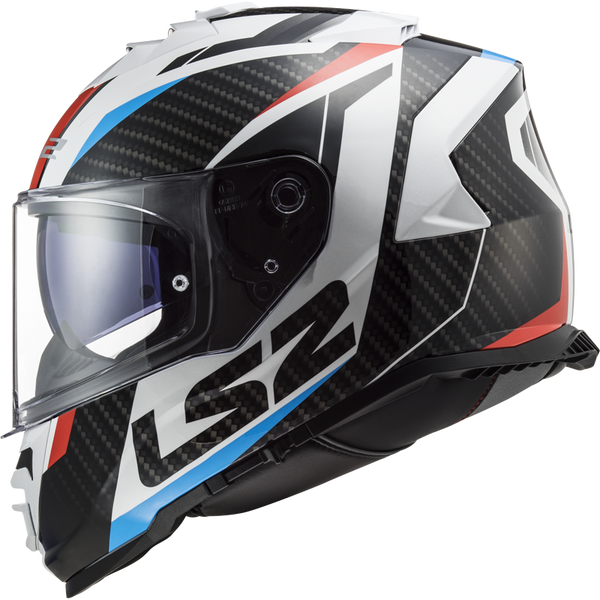 LS2 FF800 Storm II Racer Motorcycle Helmet - Red/Blue