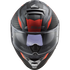 LS2 FF800 Storm II Racer Motorcycle Helmet - Matt Titanium Orange