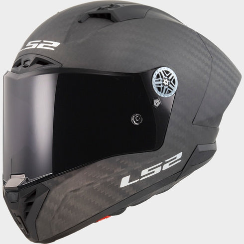 LS2 FF805 Thunder Carbon GP Pro FIM Motorcycle Helmet - Matt Black