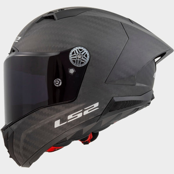 LS2 FF805 Thunder Carbon GP Pro FIM Motorcycle Helmet - Matt Black