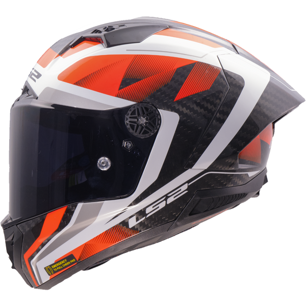LS2 FF805 Thunder GP Aero Raute Motorcycle Helmet - Red
