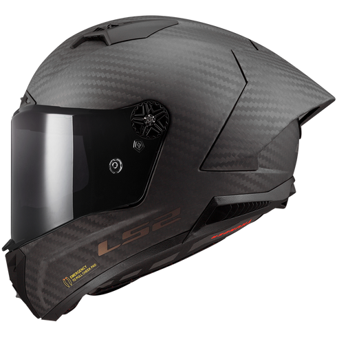 LS2 FF805 Thunder GP Aero Spoiler Motorcycle Helmet - Matt Black