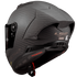 LS2 FF805 Thunder GP Aero Spoiler Motorcycle Helmet - Matt Black