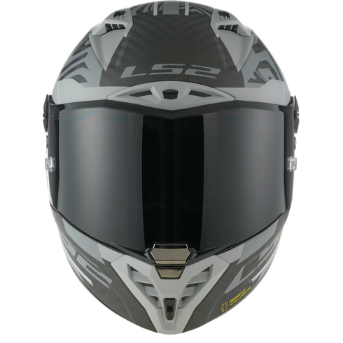 LS2 FF805 Thunder GP Aero Polar Motorcycle Helmet - Matt Black