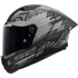 LS2 FF805 Thunder GP Aero Polar Motorcycle Helmet - Matt Black