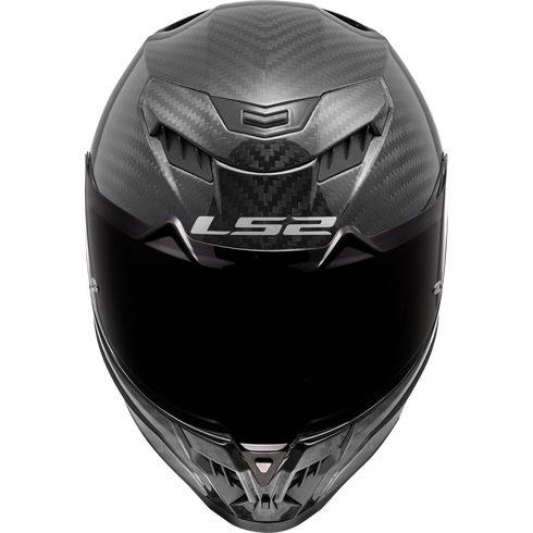 LS2 FF807 Dragon Motorcycle Helmet - Matt Carbon