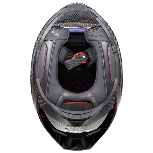 LS2 FF807 Dragon Motorcycle Helmet - Matt Carbon