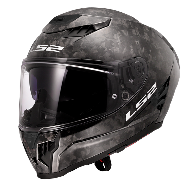 LS2 FF807 Dragon Motorcycle Helmet - Forged Carbon