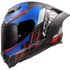 LS2 FF807 Dragon Trax Motorcycle Helmet - Blue/Red