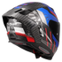 LS2 FF807 Dragon Trax Motorcycle Helmet - Blue/Red