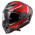 LS2 FF807 Dragon Trax Motorcycle Helmet - Red