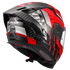 LS2 FF807 Dragon Trax Motorcycle Helmet - Red