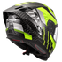 LS2 FF807 Dragon Trax Motorcycle Helmet - Black/Yellow