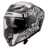 LS2 FF807 Dragon Enthum Motorcycle Helmet - Silver