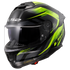 LS2 FF808 Stream II Fury Motorcycle Helmet - Black/Yellow