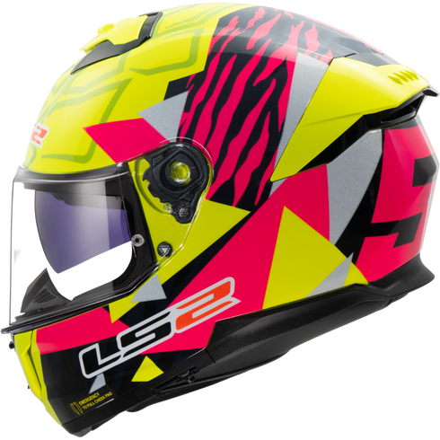 LS2 FF808 Stream II Tiger Motorcycle Helmet