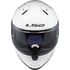 LS2 FF811 Vector II Motorcycle Helmet - White