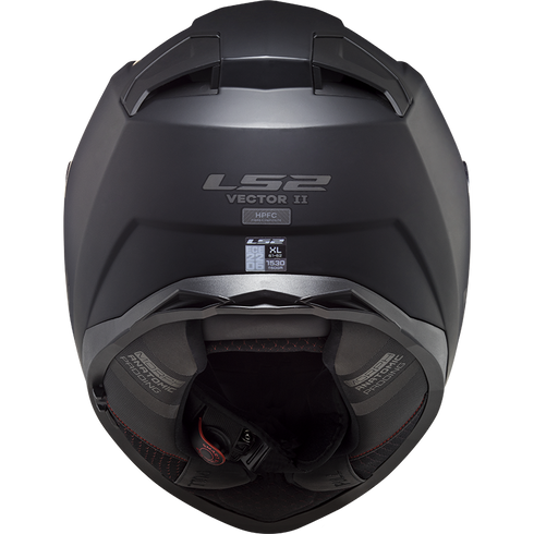 LS2 FF811 Vector II Motorcycle Helmet - Matt Black