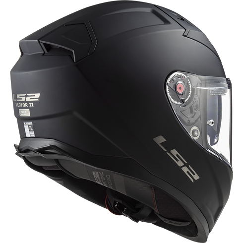 LS2 FF811 Vector II Motorcycle Helmet - Matt Black