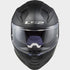 LS2 FF811 Vector II Motorcycle Helmet - Matt Black W/ LS2-4X UCS
