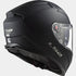 LS2 FF811 Vector II Motorcycle Helmet - Matt Black W/ LS2-4X UCS