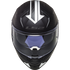 LS2 FF811 Vector II Splitter Motorcycle Helmet - Black/White