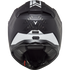 LS2 FF811 Vector II Splitter Motorcycle Helmet - Black/White