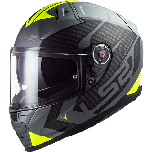 LS2 FF811 Vector II Splitter Motorcycle Helmet - Matt Titan