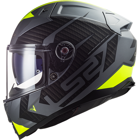LS2 FF811 Vector II Splitter Motorcycle Helmet - Matt Titan