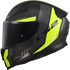 LS2 FF811 Vector II Carbon Grid Motorcycle Helmet - Yellow