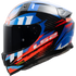 LS2 FF811 Vector II Carbon Tantic Motorcycle Helmet - Blue