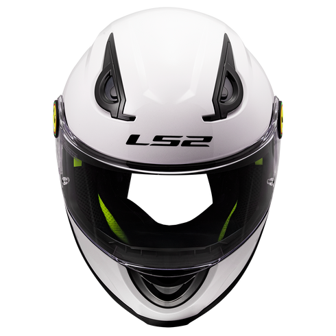 LS2 FF812 Kids Motorcycle Helmet - White