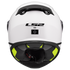 LS2 FF812 Kids Motorcycle Helmet - White