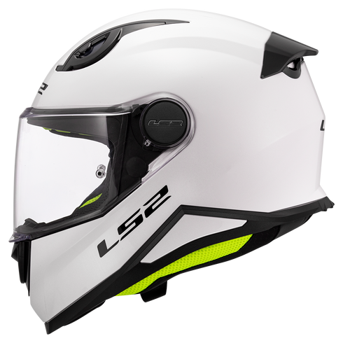 LS2 FF812 Kids Motorcycle Helmet - White