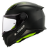 LS2 FF812 Kids Motorcycle Helmet - Matt Black