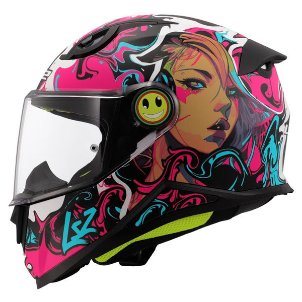 LS2 FF812 Kids Cyberg Motorcycle Helmet