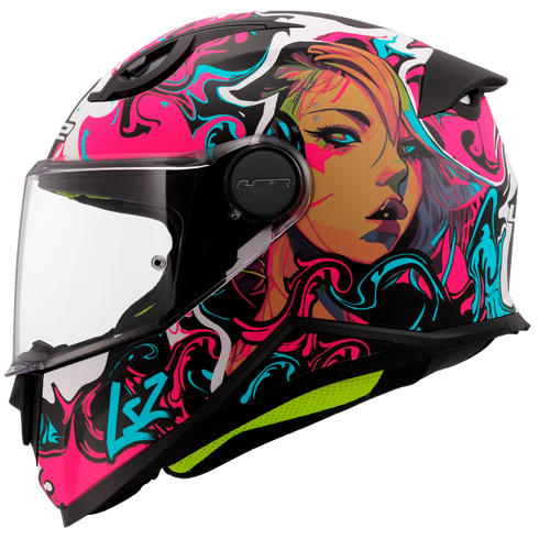 LS2 FF812 Kids Cyberg Motorcycle Helmet