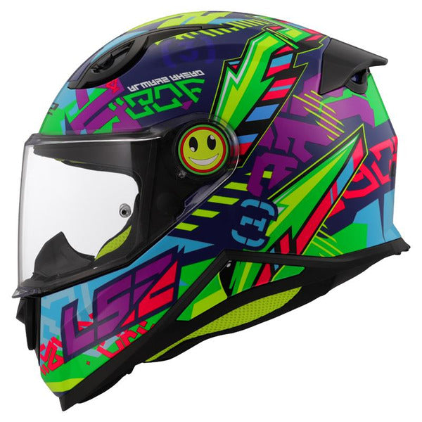 LS2 FF812 Kids Svent Motorcycle Helmet