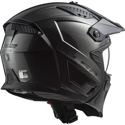 LS2 OF606 Drifter Motorcycle Helmet - Jeans Titanium