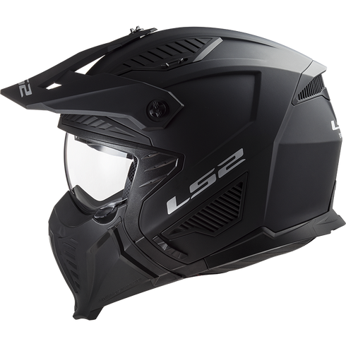 LS2 OF606 Drifter Motorcycle Helmet - Matt Black