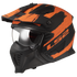 LS2 OF606 Drifter Mud Motorcycle Helmet - Matt Black/Orange