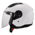 LS2 OF616 Airflow II Motorcycle Helmet - Gloss White