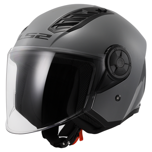 LS2 OF616 Airflow II Motorcycle Helmet - Nardo Grey