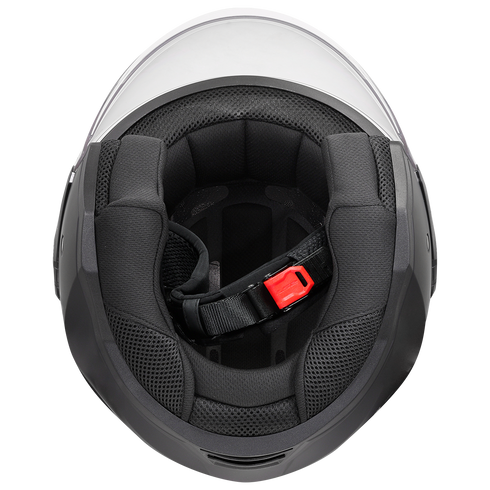 LS2 OF616 Airflow II Motorcycle Helmet - Matt Black