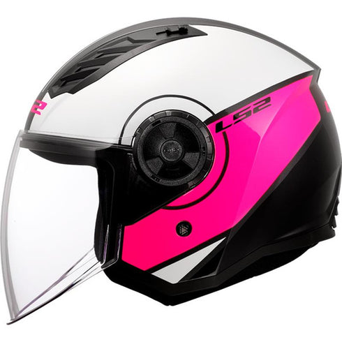 LS2 OF616 Airflow II Cover Motorcycle Helmet - Pink
