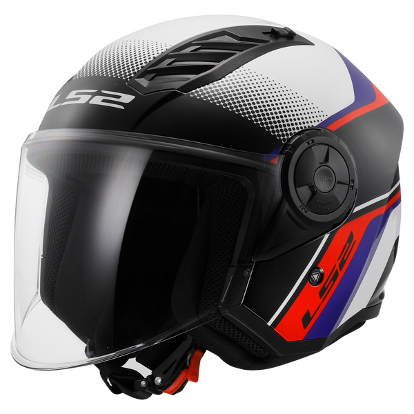 LS2 OF616 Airflow II Rush Motorcycle Helmet