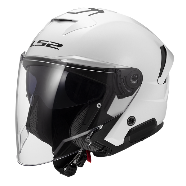 LS2 OF618 Verso II Motorcycle Helmet - White